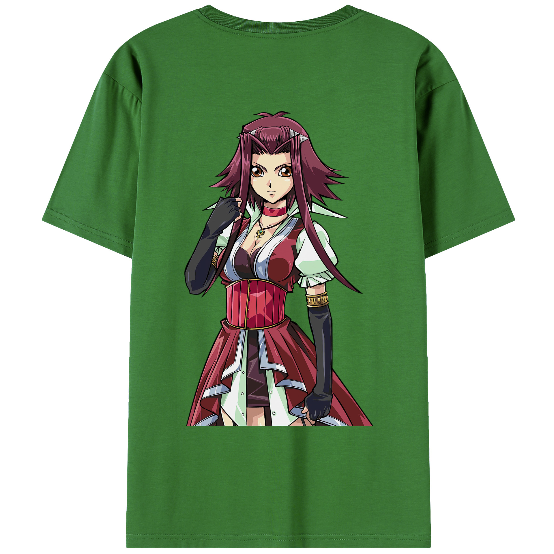 （画像用） 遊☆戯☆王 Yu-Gi-Oh! レディース半袖Tシャツ(バックプリント)